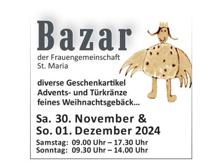 WEIHNACHTS-BAZAR